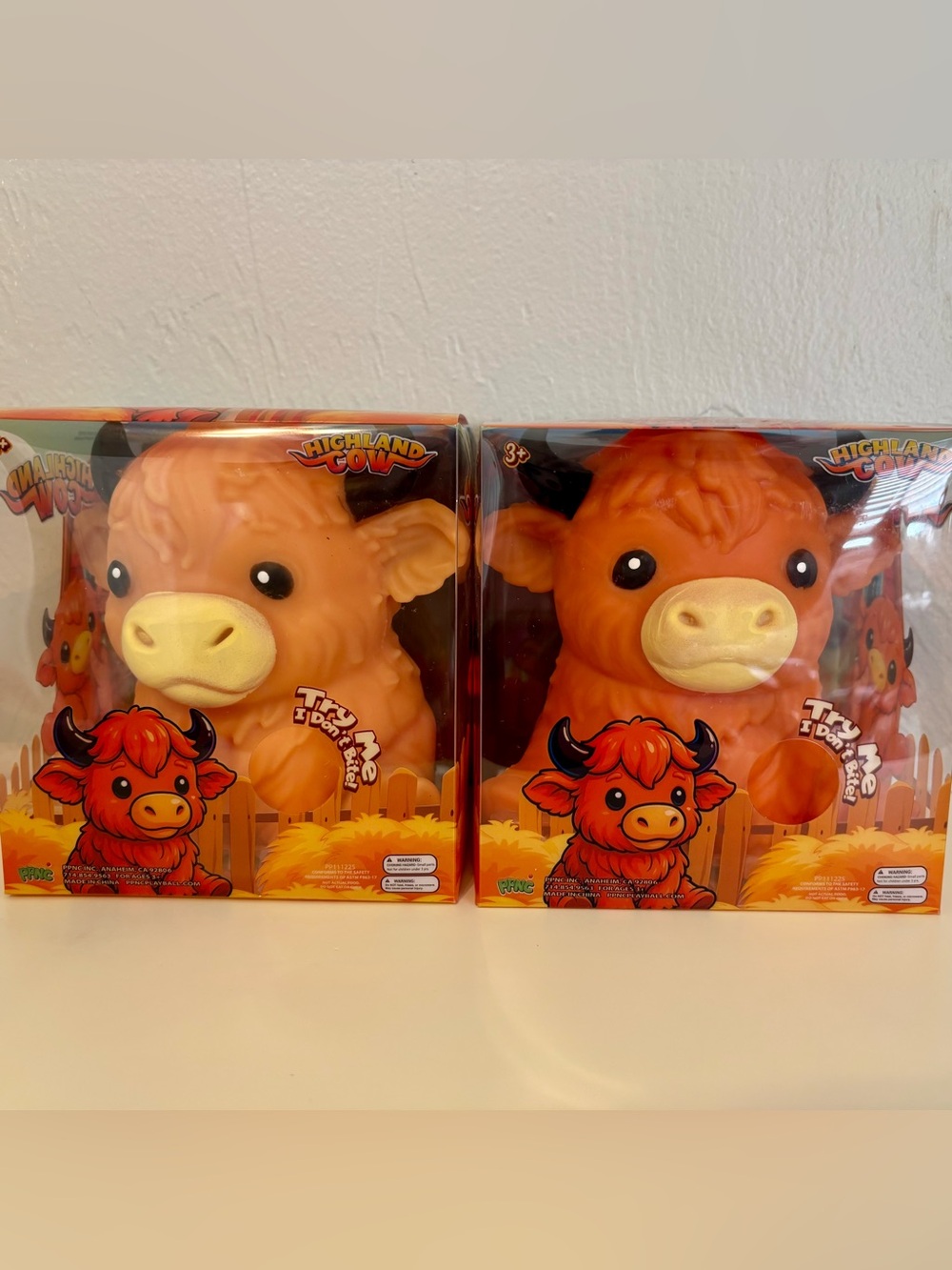 Highland Cow Squishy Toys Five Below - Tan & Brown Bundle